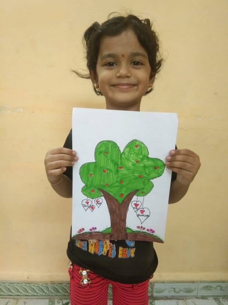 Draw a family tree | Family tree, Mother and father, Activities for kids