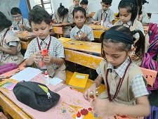Rakhi Making Competition Class 1 – 2023-24