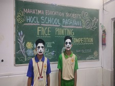 Face Painting Competition – Class 8 – 2023-24