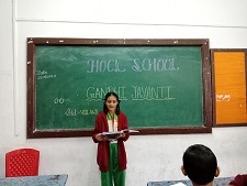 Gandhi Jayanti Celebration – Class 8 – 2023-24